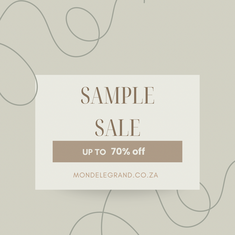 Sample Clearance Sale